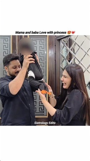 Mama and baba Love with princess 😍💗 #sistrology