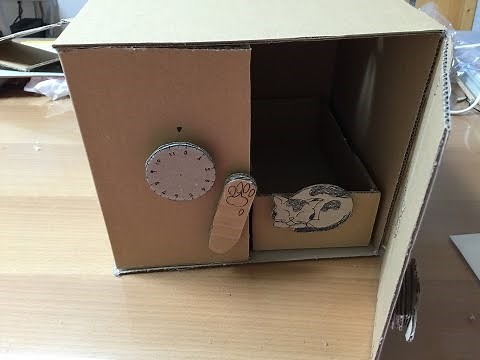 ダイヤル式金庫 仕組み 作り方 段ボール工作 貯金箱
