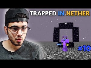 My Friends trapped me in Nether Roof So I DID something BIG | Minecraft Himlands [S-3 part 10]