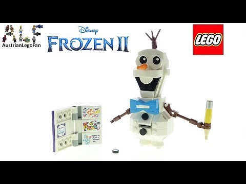 LEGO Frozen 2 41169 Olaf - Lego Speed Build Review