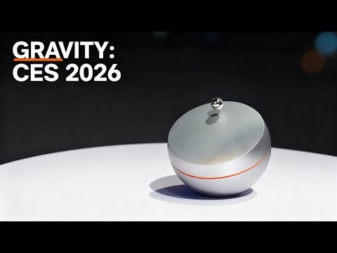 Best Futuristic Levitating Clock – Universe Time Timepiece by Gravity Player I CES 2026 best gadgets