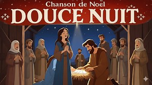 566K views · 20K reactions | Douce Nuit ✨ Chanson de NoëlClip avec paroles pour les enfants #doucenuit #chansondenoel #noel #musiquedenoel | Badaboum TV | Facebook