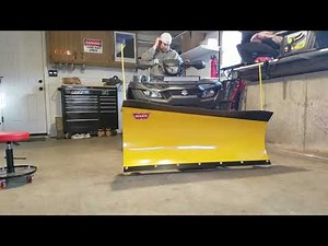 Warn provantage front mount plow kit for 2020 KingQuad 750