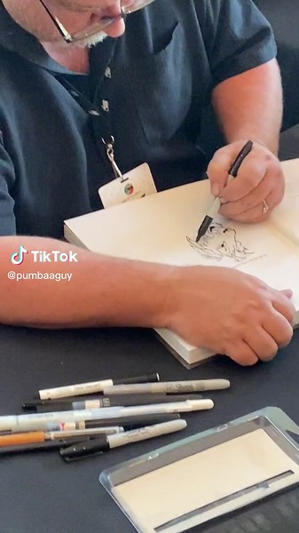 Aaron Blaise Animator Showcase at CTN Expo