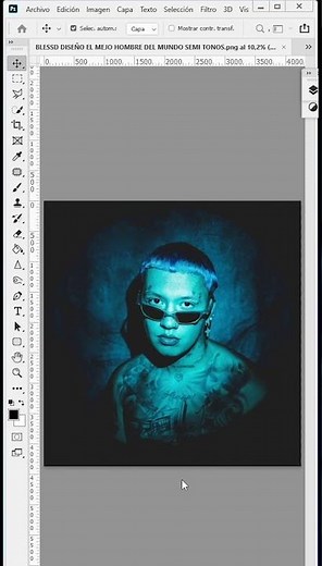 SEMITONOS DTF en PHOTOSHOP 🔥 Fondo Negro + PLUGIN GRATIS