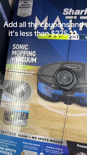 Save almost $400 👀 with all the coupons on the best robot vacuum on Titkok #ninja #robotvaccuum #matrixvacuum