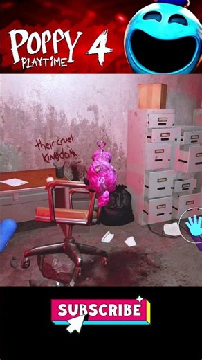 Poppy Playtime Chapter 4 Gameplay 😱 Scariest Horror Escape Ever! #shorts
