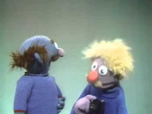Classic Sesame Street - Harvey Kneeslapper's camera