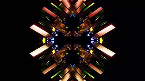 Colorful Abstract Image with Geometric Patterns