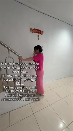 Ketika Iman n tindakan bekerja dengan maksimal maka Mujizat lsg terjadi rumah tersewa dlm waktu 1.5 hari dr postingan.. Awal nya aku gak mau handle rumah ini lsg, aku pake agent n nitipin ke tetangga sm temen2 yg tgal dket sini tp uda 2 minggu gk ada kabar akhrnya aku btindak sndiri deh utk promosiin rumah ku lsg dan gak nyangka byk yg minat 🥰🥰 The power of social media itu jangkauan nya luas, punya rumah yg mau dbantu promo sm aku boleh DM ya, aku terima jasa utk promosiin rumah🥰🥰 #vicavale