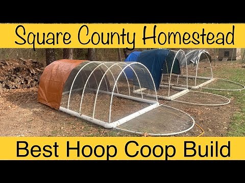 How to build a hoop coop