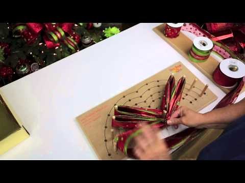 Wreath Bow Video - YouTube