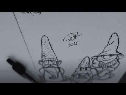 Sketchbook Session 10: Garden Gnome