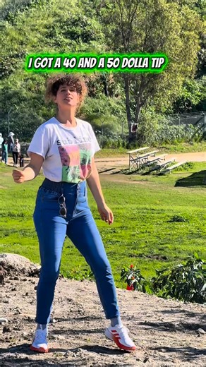 Molly Spockadoo on Instagram: "I got a 40 and a 50 dollar tip - this ones for the service workers!"