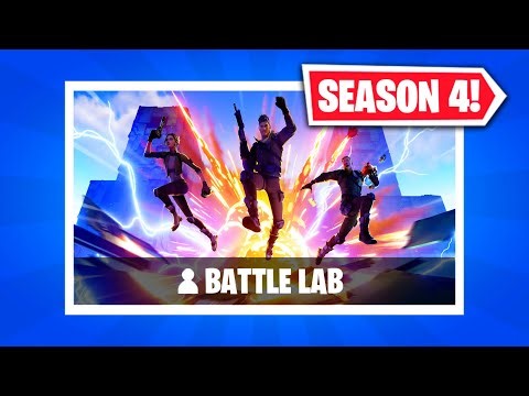 HOW TO PLAY BATTLE LAB CODE IN FORTNITE CHAPTER 6 SEASON 4!