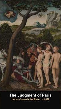 The Judgment of Paris — Lucas Cranach the Elder (c.1528)