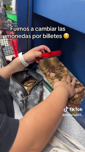 Hay no pensé que era poco y al final si nos dio bastante #carrefour #monedas #alegriaquecontagia