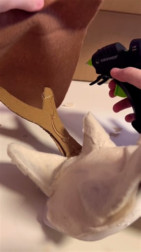 reupload cuz yt turned off the comments #mask #maskmaker #maskmaking #deer #therian #therianthropy