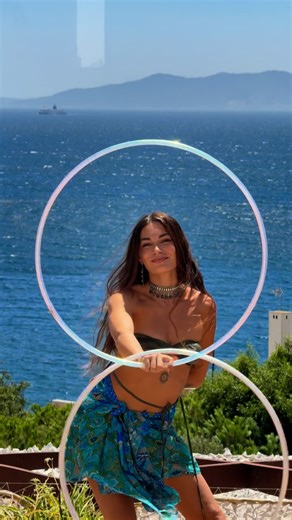 @madisoncamino on Instagram: "hypnotizing myself in a windows reflection ~ programming into the subconscious: life can in fact be this sweet! we are capable of dancing ourselves into our dream reality! 🧿🦋✨ hoops and scarf skirt and filming by @danceswithcircles 🤍 still just feeling in total awe and gratitude for the month spent deepening our relationship with each other and spain! and we are already plotting our return! stay tuned for extra early bird spain slumber party invites coming soon!�