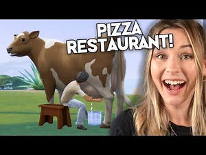 Everything's about to change at the PIZZA RESTAURANT in The Sims 4! 😍 (Part 13) | simfinity