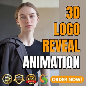 3D Logo Reveal Animation: Brand Opener, Youtube Intro - Etsy Canada