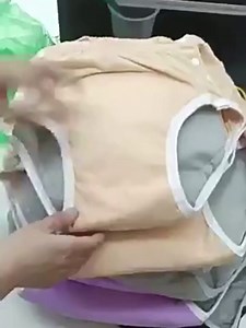 Cotton Incontinence Pants for Adults: Washable, Breathable, Adjustable Leak-Proof Underwear for Elderly (Black, M)