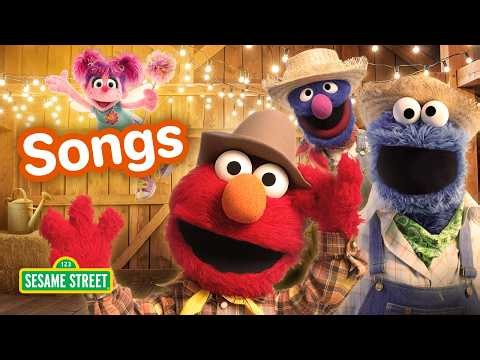 Do the Hoedown Hustle with Elmo and Friends 🐄 🤠 | Sesame Street Songs