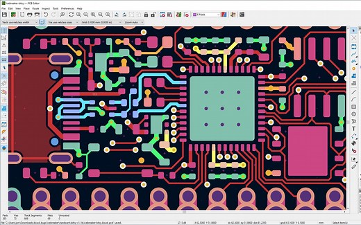 中文版pcb设计软件KiCad,免费开源的pcb线路板设计软件