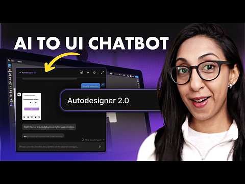 Chat with your UI Designs using Uizard Autodesigner 2.0!