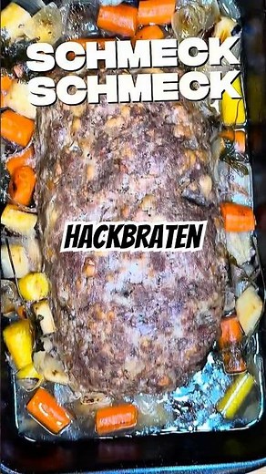 Saftiger Hackbraten 🤤 #easyrecipe #foodie #shorts #yummy #hackbraten