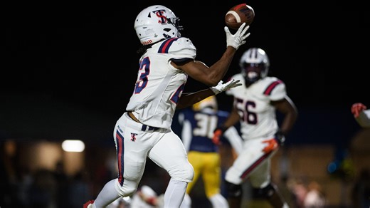 Cape Fear football vs Terry Sanford video highlights from the Colt Stadium sidelines