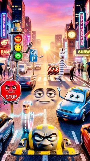 “Life Lessons from the Road 🚦 | Pixar Style Animated Story ||objective talk#tranding #objectivetalk