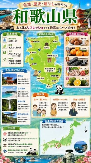 【和歌山県(わかやまけん)】心も体もリフレッシュできる最高のパワースポット！