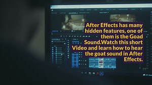How To Hear The Goat Sound In After Effects