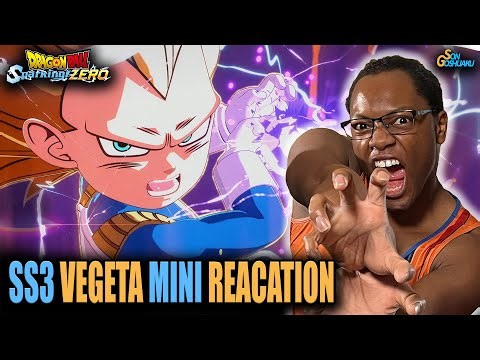 Super Saiyan 3 Vegeta (Mini) FIRST TIME Reaction In Dragon Ball Sparking! ZERO