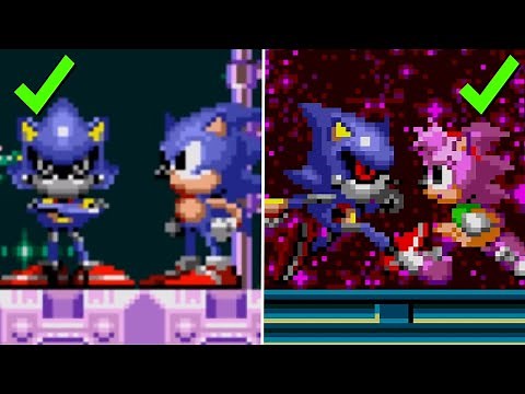 Metal Sonic CD & 1 ~ Sonic Origins mods ~ Gameplay