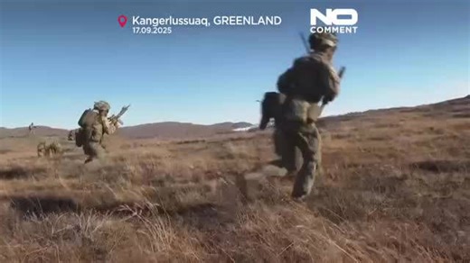 Denmark leads NATO exercise with 550 troops in Greenland