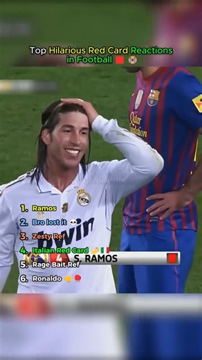 Top Most Hilarious Red Card Reactions in Football 🟥 😭