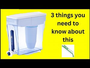 3 Things to know about the ZeroWater 20-Cup Ready-Pour 5-Stage Water Filter Dispenser