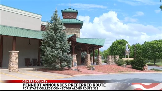Penndot Announced Preferred Route For State College Connector Project - ABC23