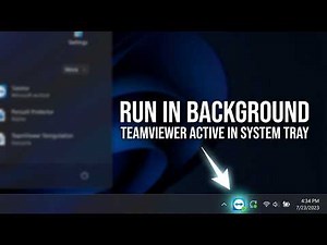 How to Run TeamViewer in Background | Easy Setup Guide 2026