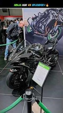 H2r Vs Splendor+ 🔥 || COMPARE || #H2rVsSplendorplus