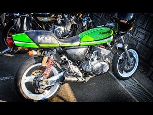 カワサキ KH400 集合チャンバー