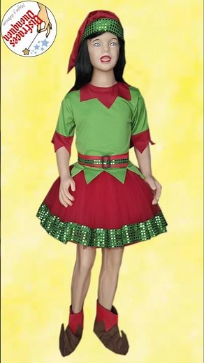 Duende de Navidad hecho por ti #disfraz #tutu #fácil