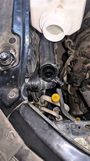 How a Simple Radiator Cap Fixes Car Overheating! 🚗🔧💡 #shorts #carrepair #mechanic #diy #radiatorcap