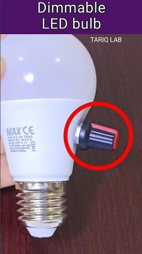 DIY dimmable LED bulb