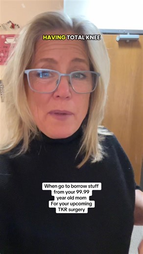 When you still need your #totalkneereplacement #tkr ! Went to borrow a walker and wound up with more. Getting ready for total knee replacement.