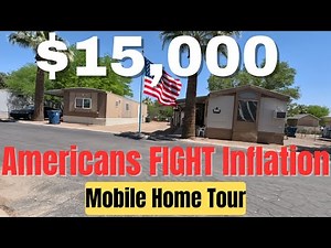 Inside Look $15k Mobile Home Tour Near Rural Farm Tour
