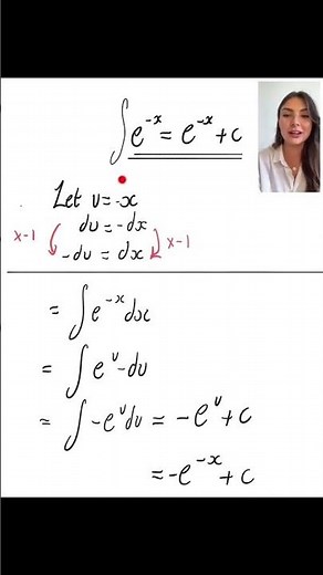 How to Solve an Integration Problem in Calculus #shorts