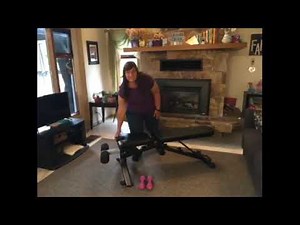Bowflex 3.1S Stowable Bench video review by Amy